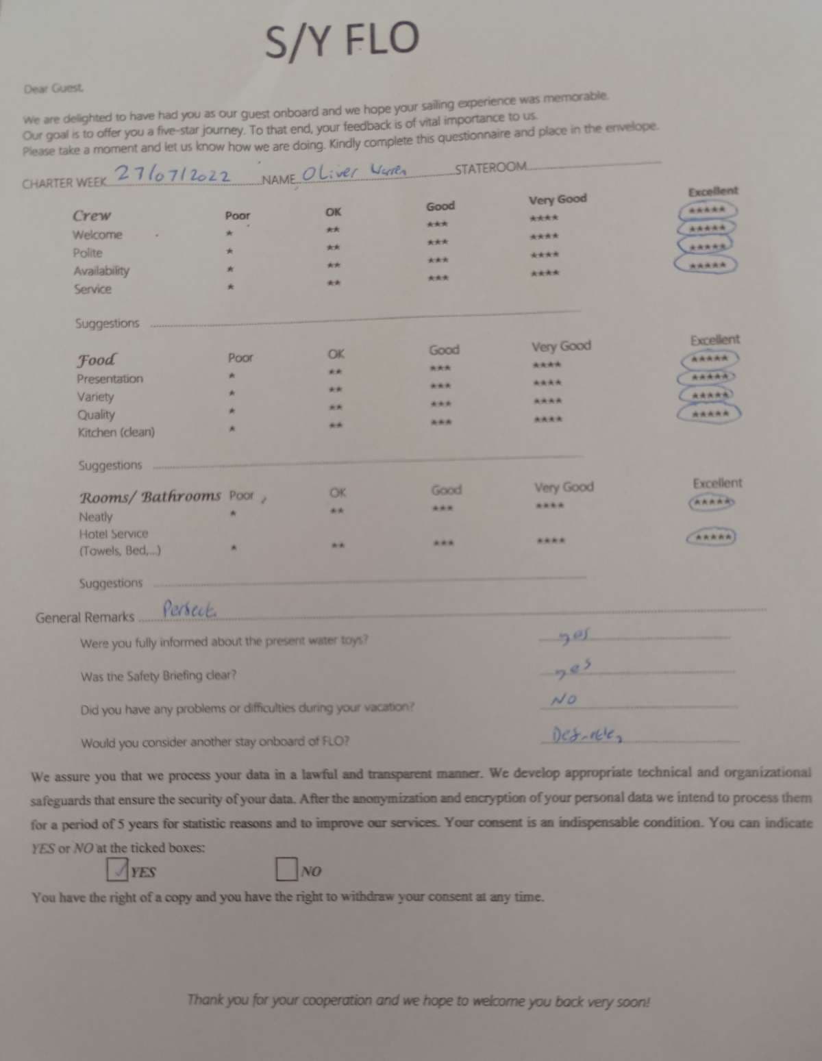 FLO guest review