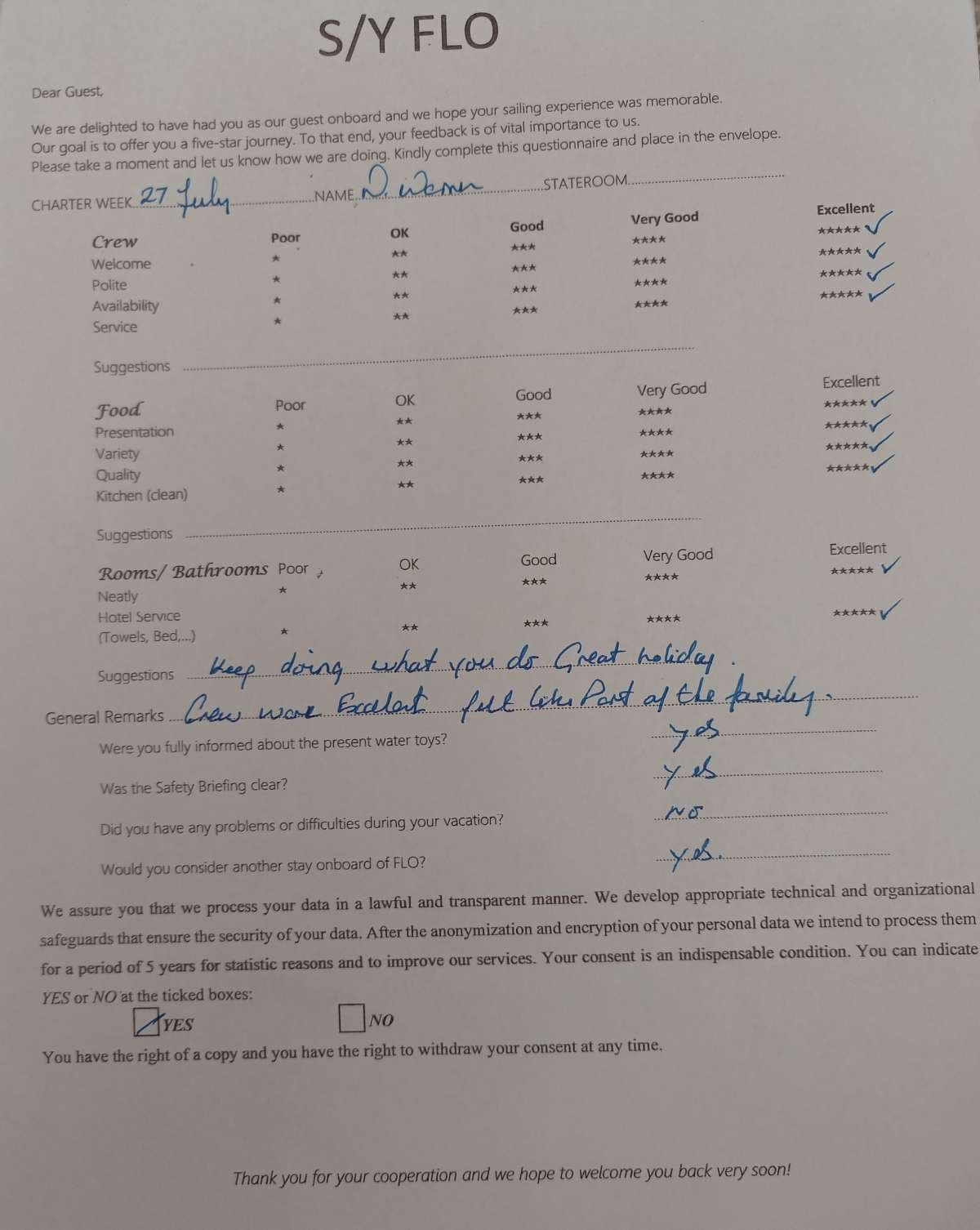 FLO guest review