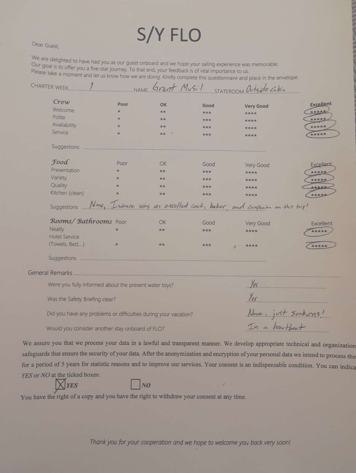 FLO guest review