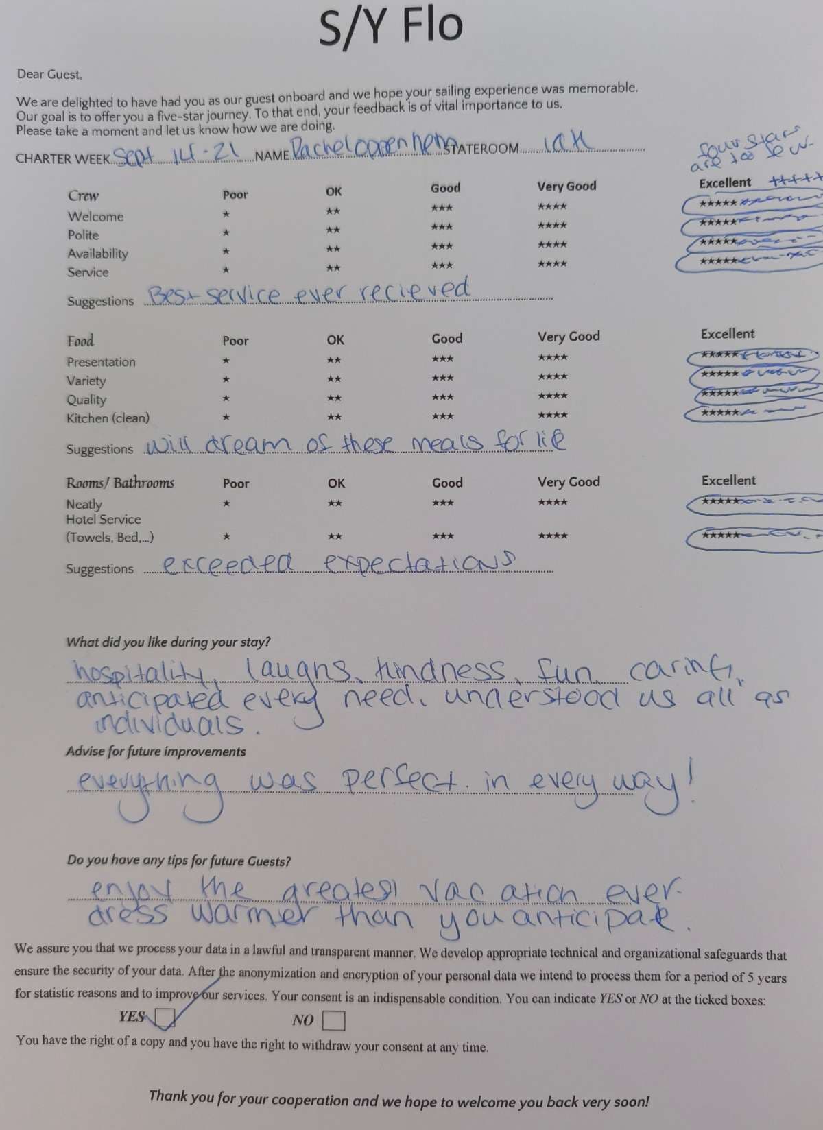 FLO guest review