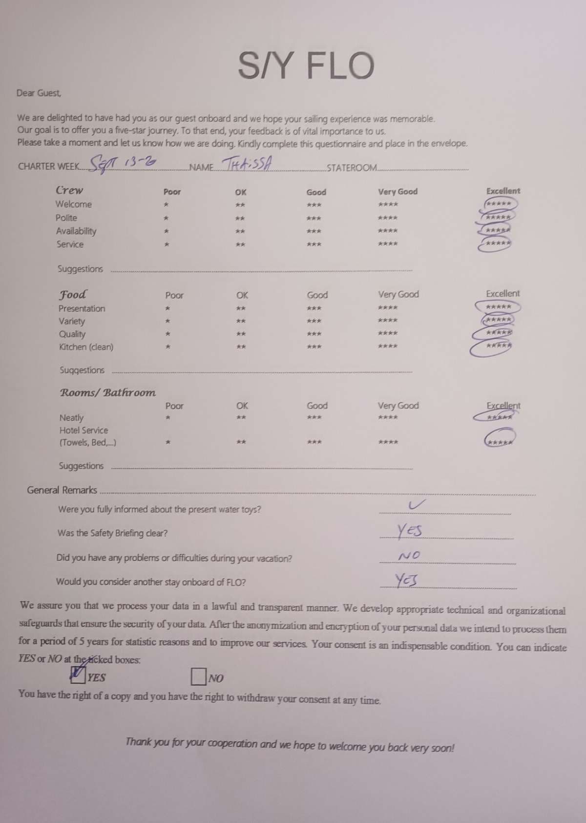 FLO guest review