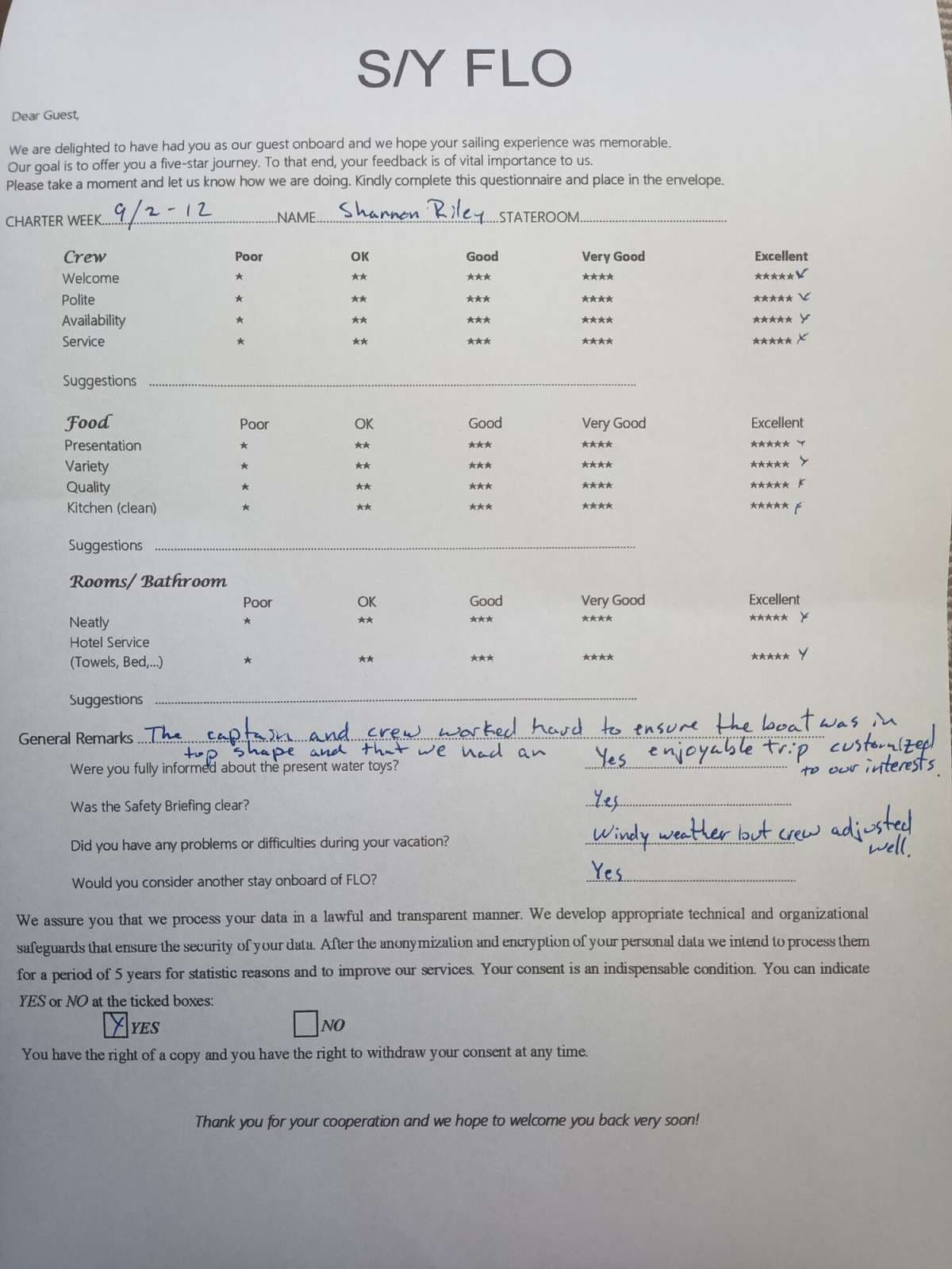 FLO guest review