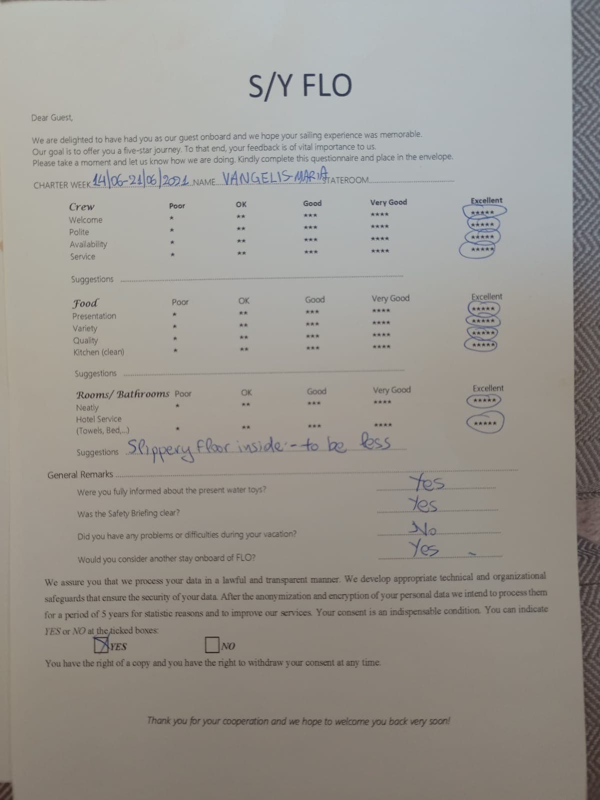 FLO guest review