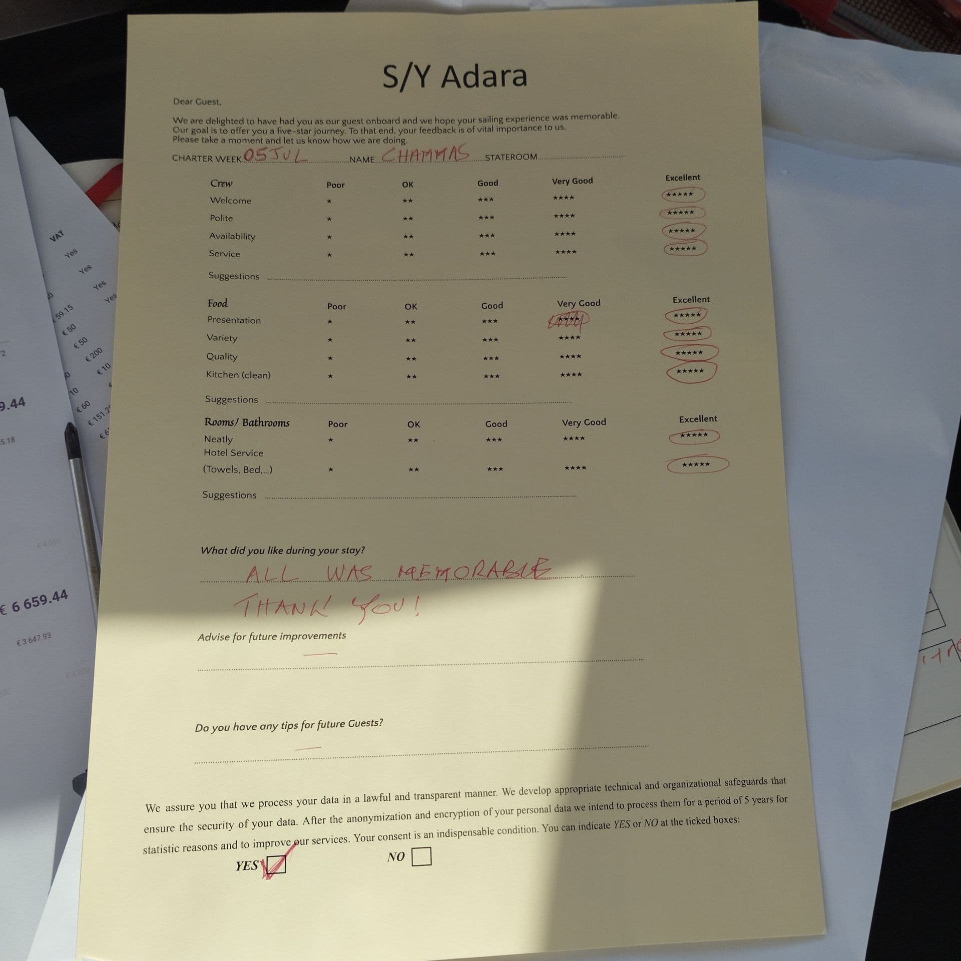 ADARA guest review