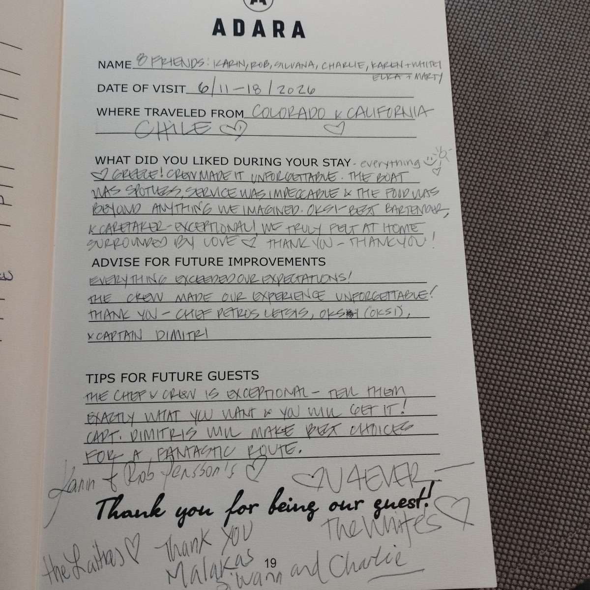 ADARA guest review