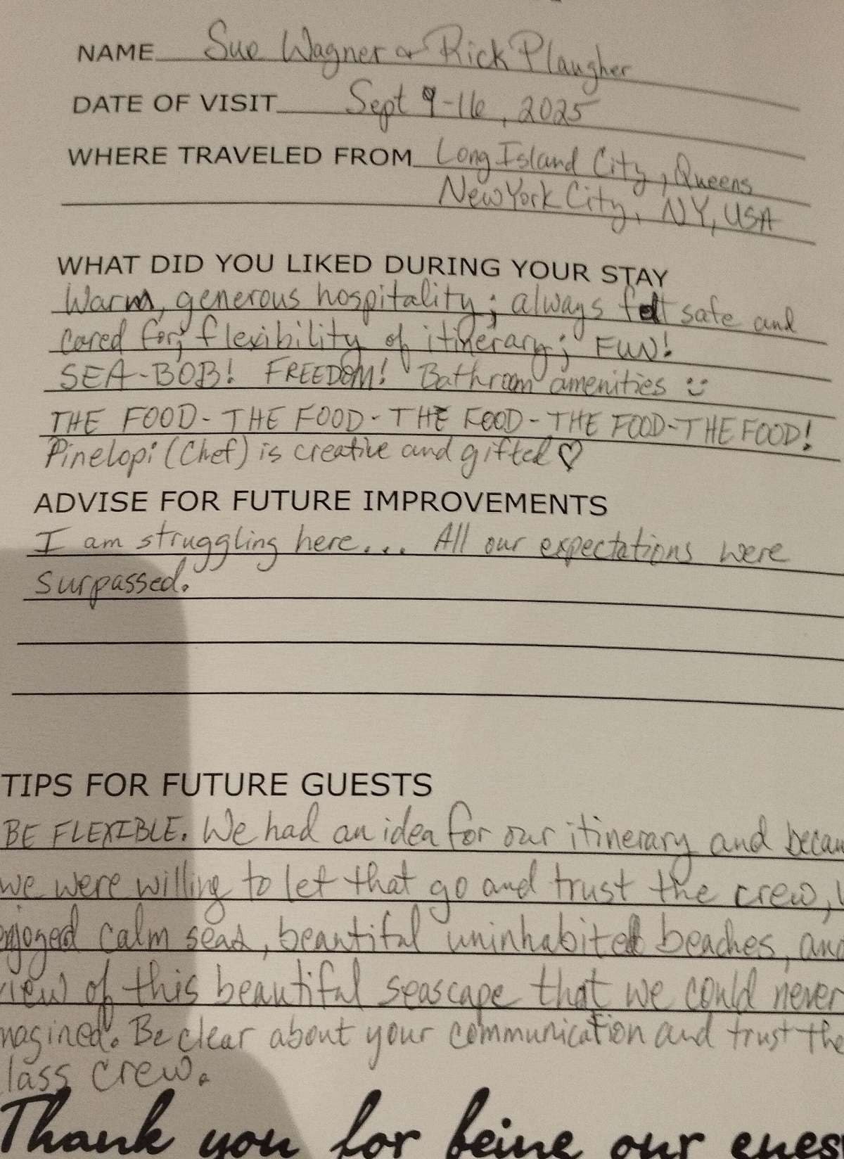 ADARA guest review