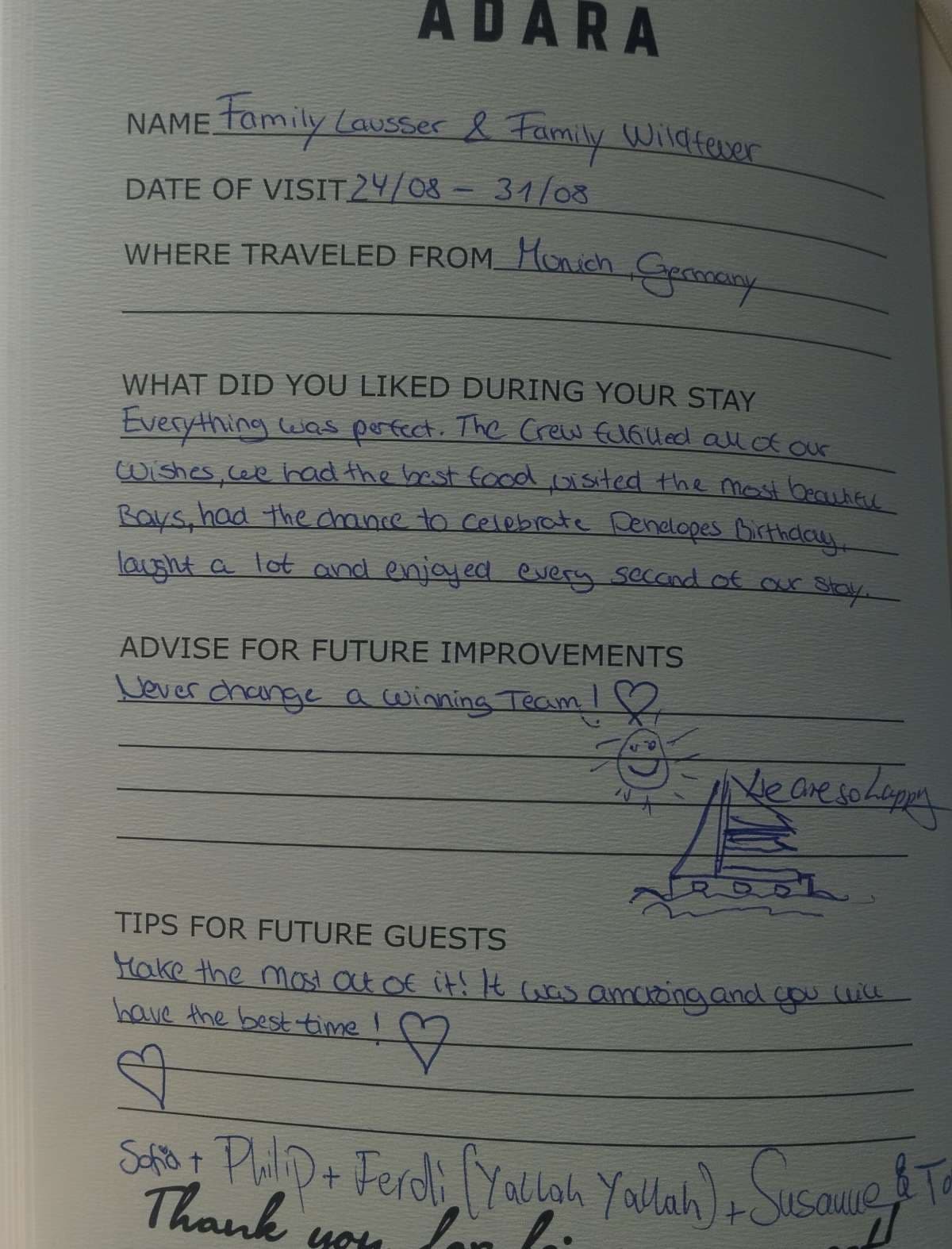 ADARA guest review