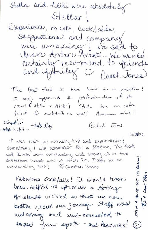 ANDARE AVANTI guest review