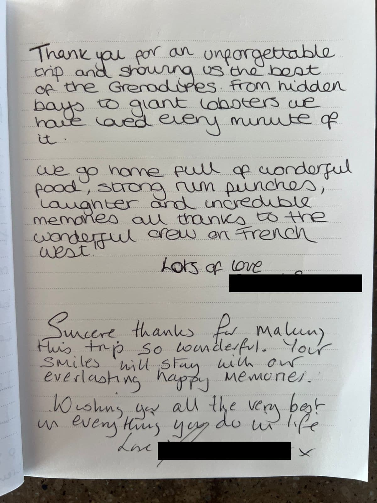 FRENCH WEST guest review