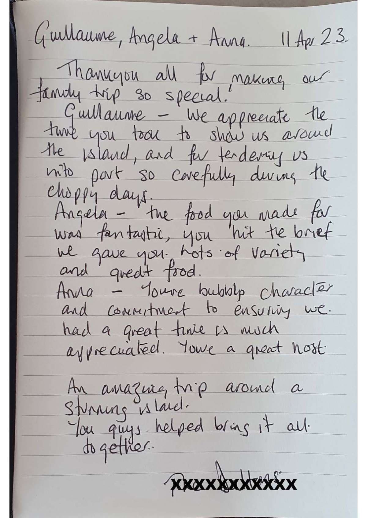 FRENCH WEST guest review