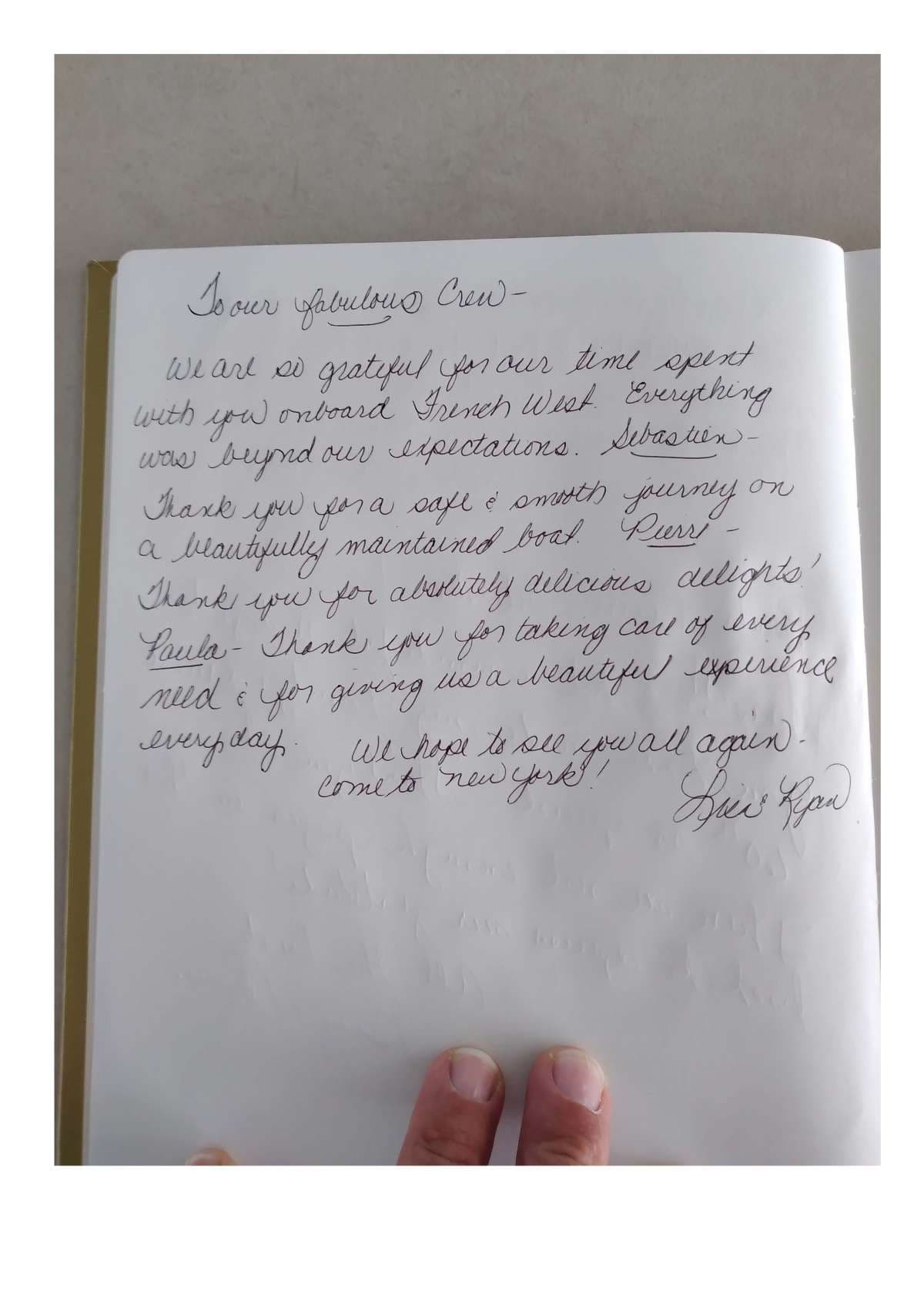 FRENCH WEST guest review