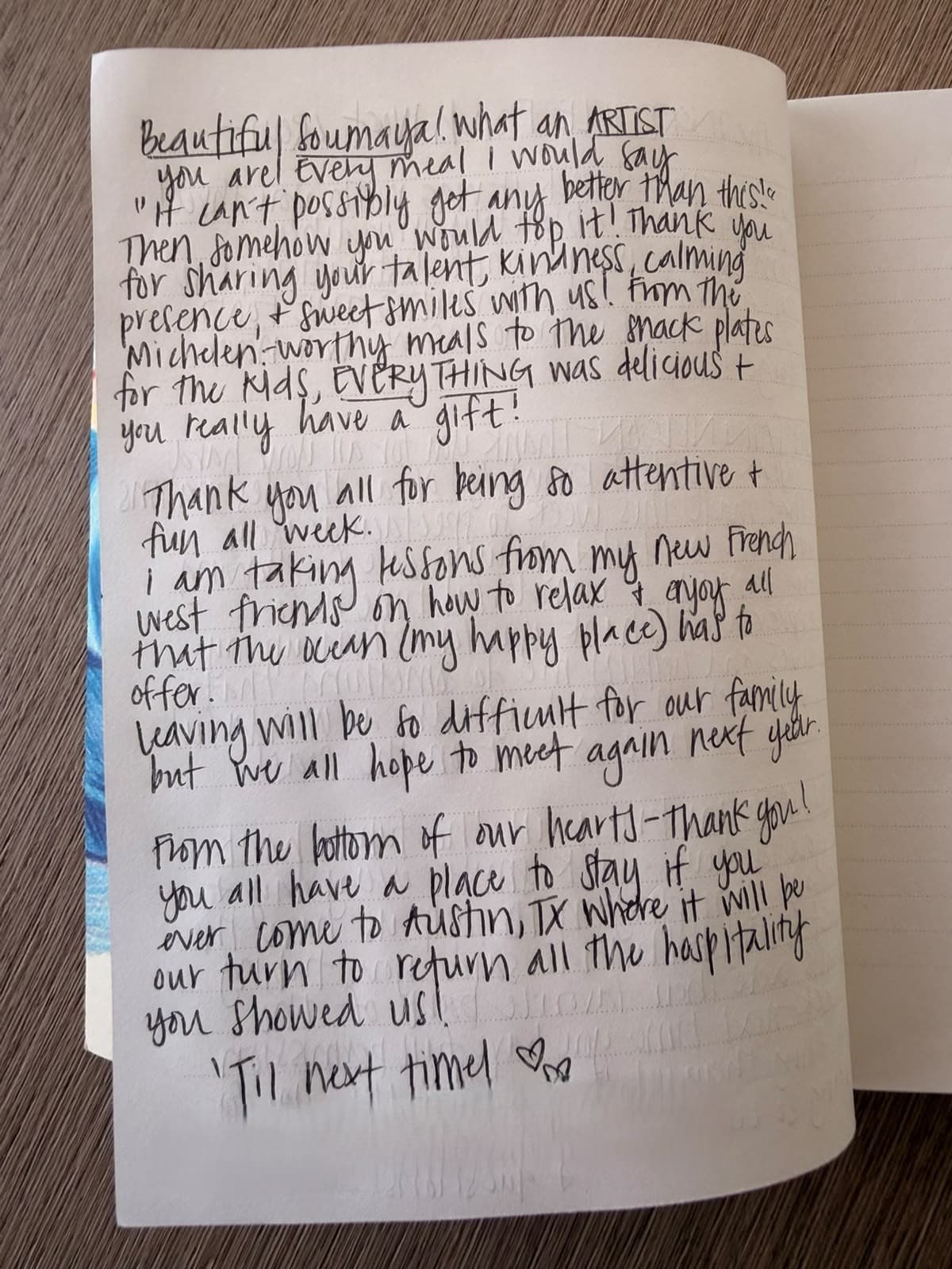 FRENCH WEST guest review
