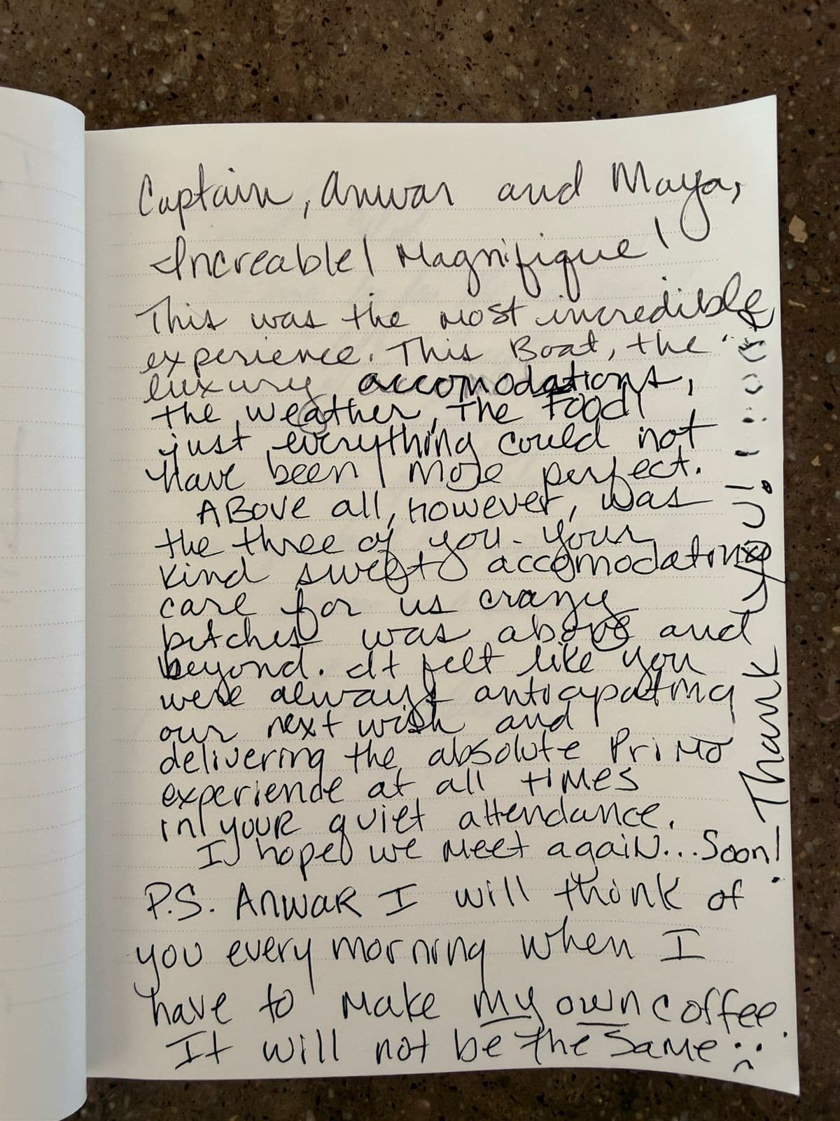 FRENCH WEST guest review