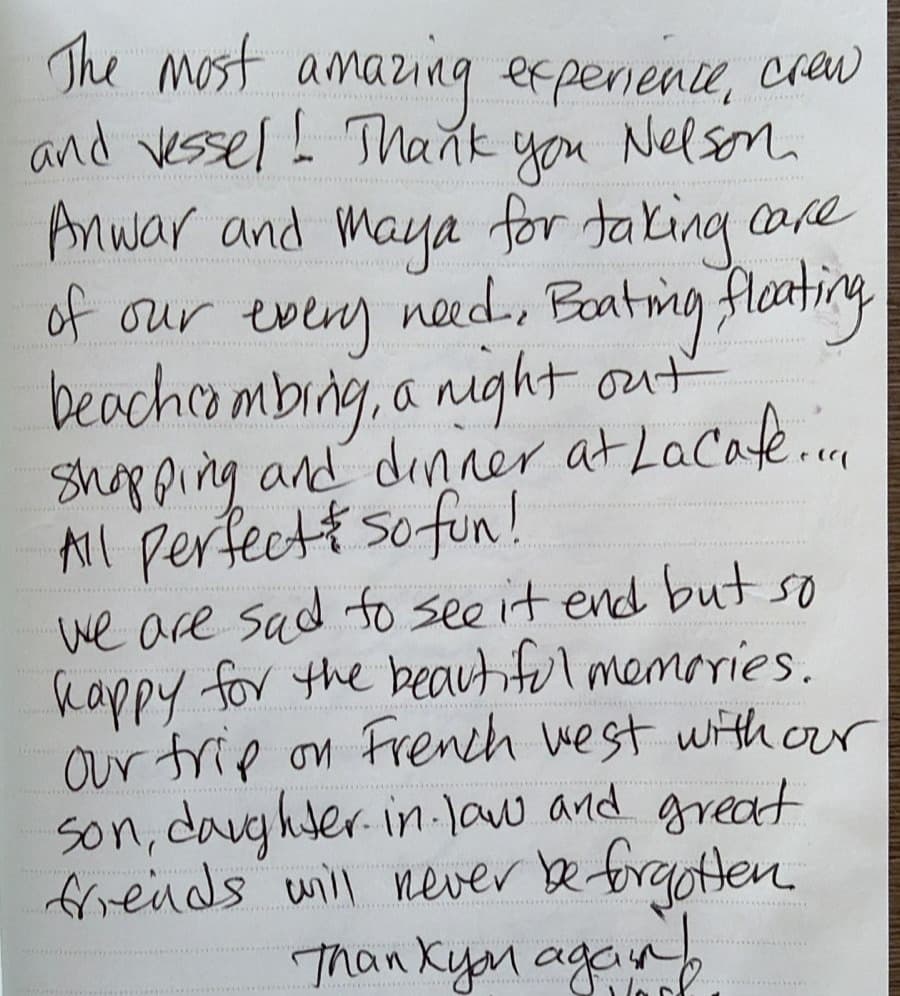 FRENCH WEST guest review