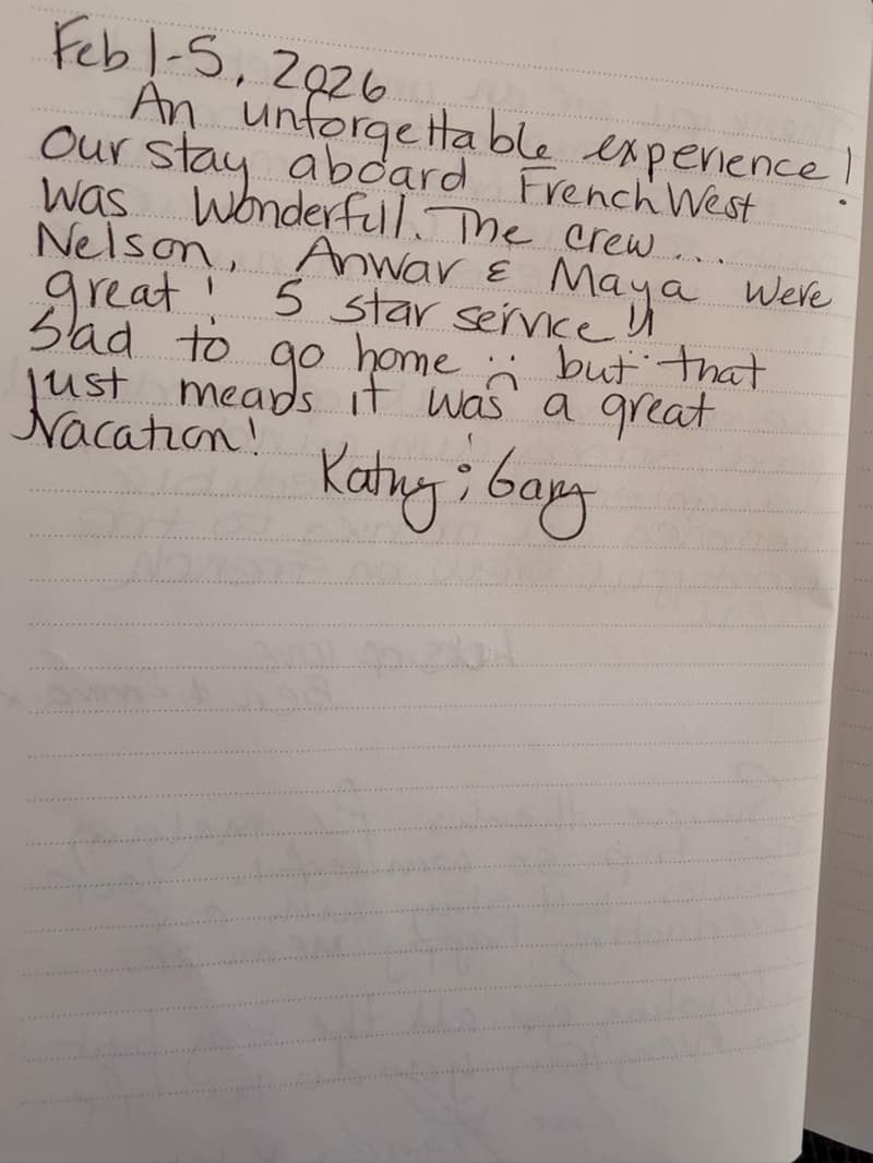 FRENCH WEST guest review
