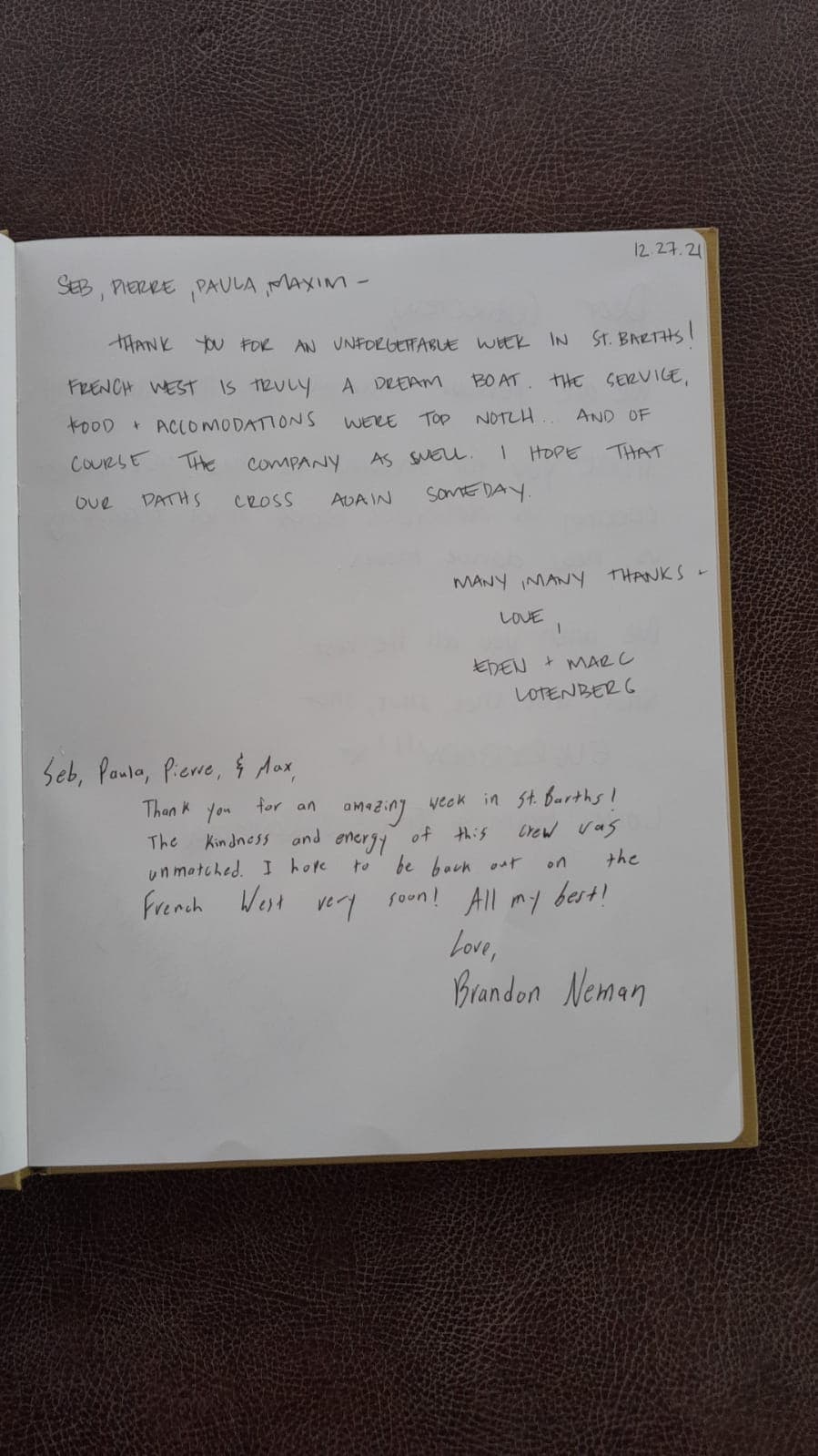 FRENCH WEST guest review