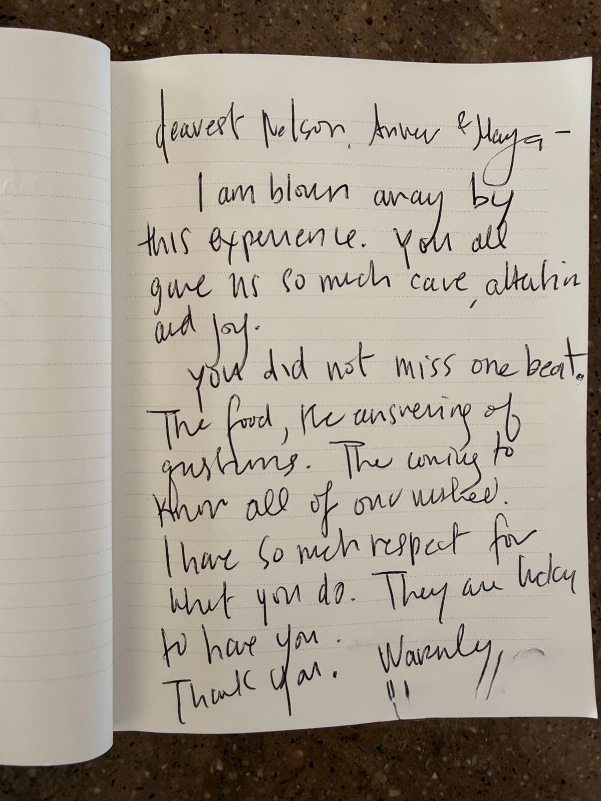 FRENCH WEST guest review