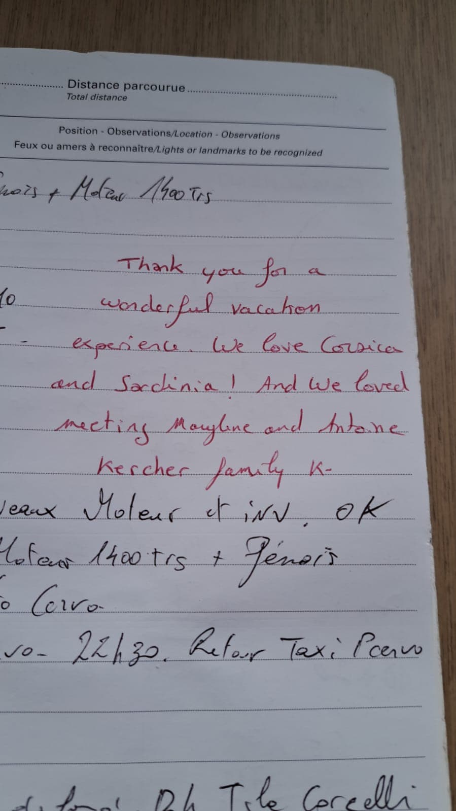 L'OCTANT guest review