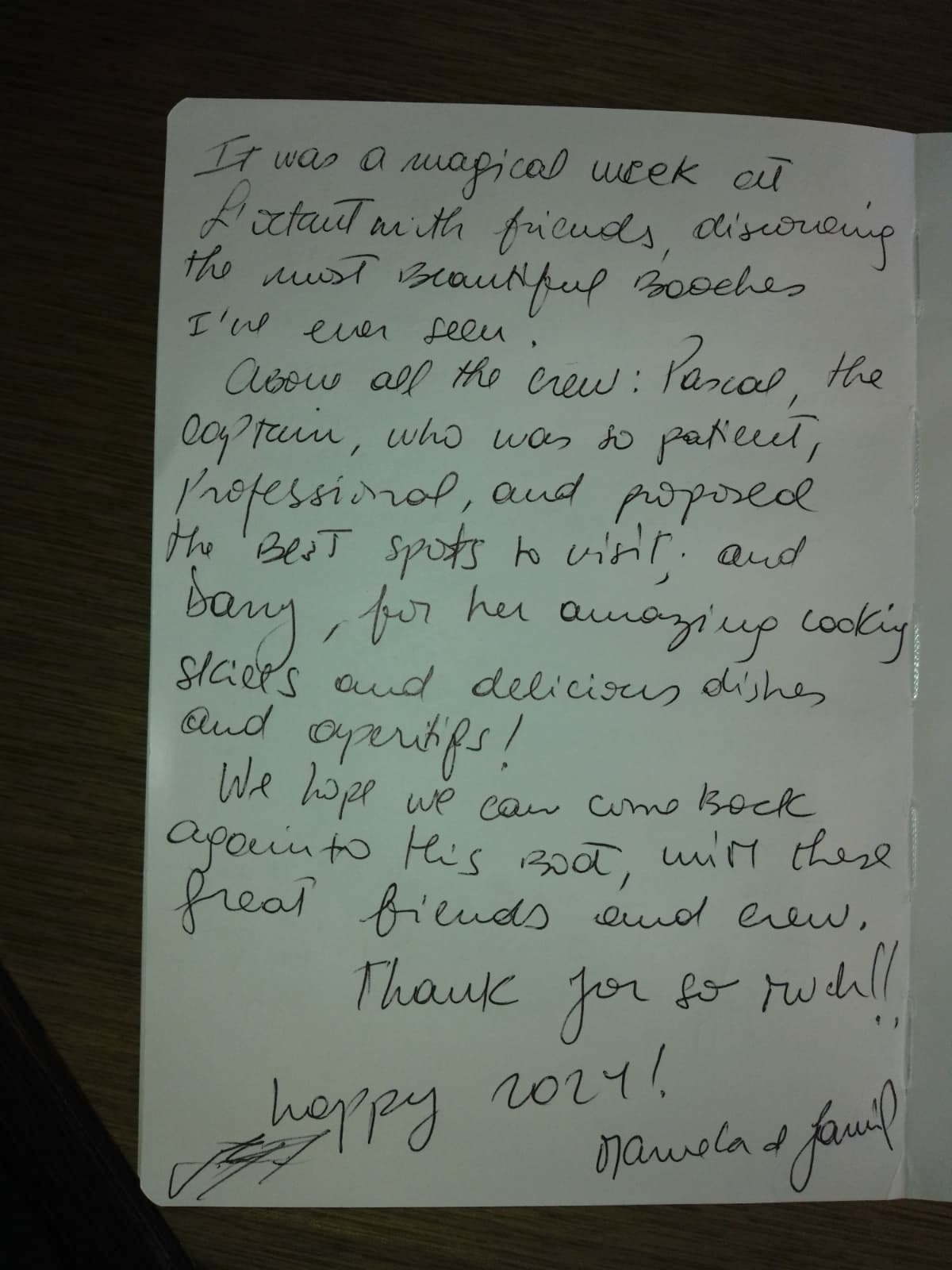L'OCTANT guest review