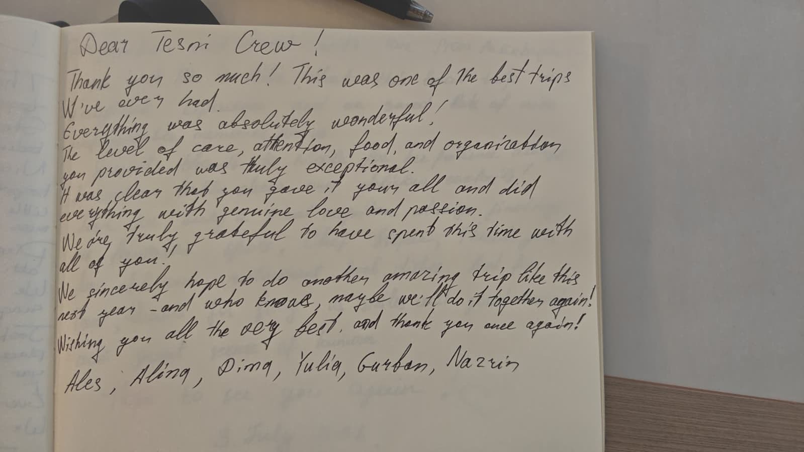 TESNI guest review