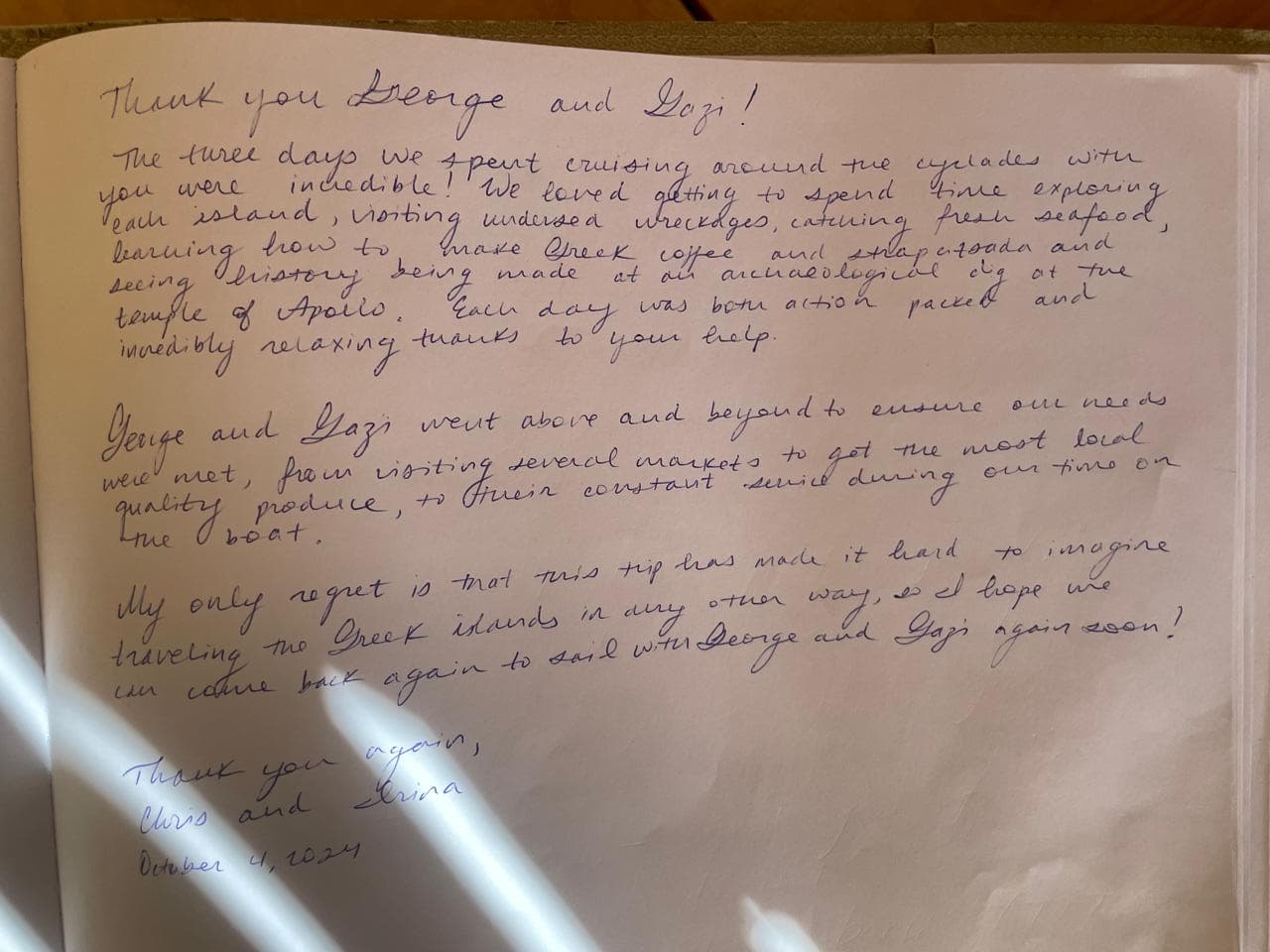 GRACE guest review