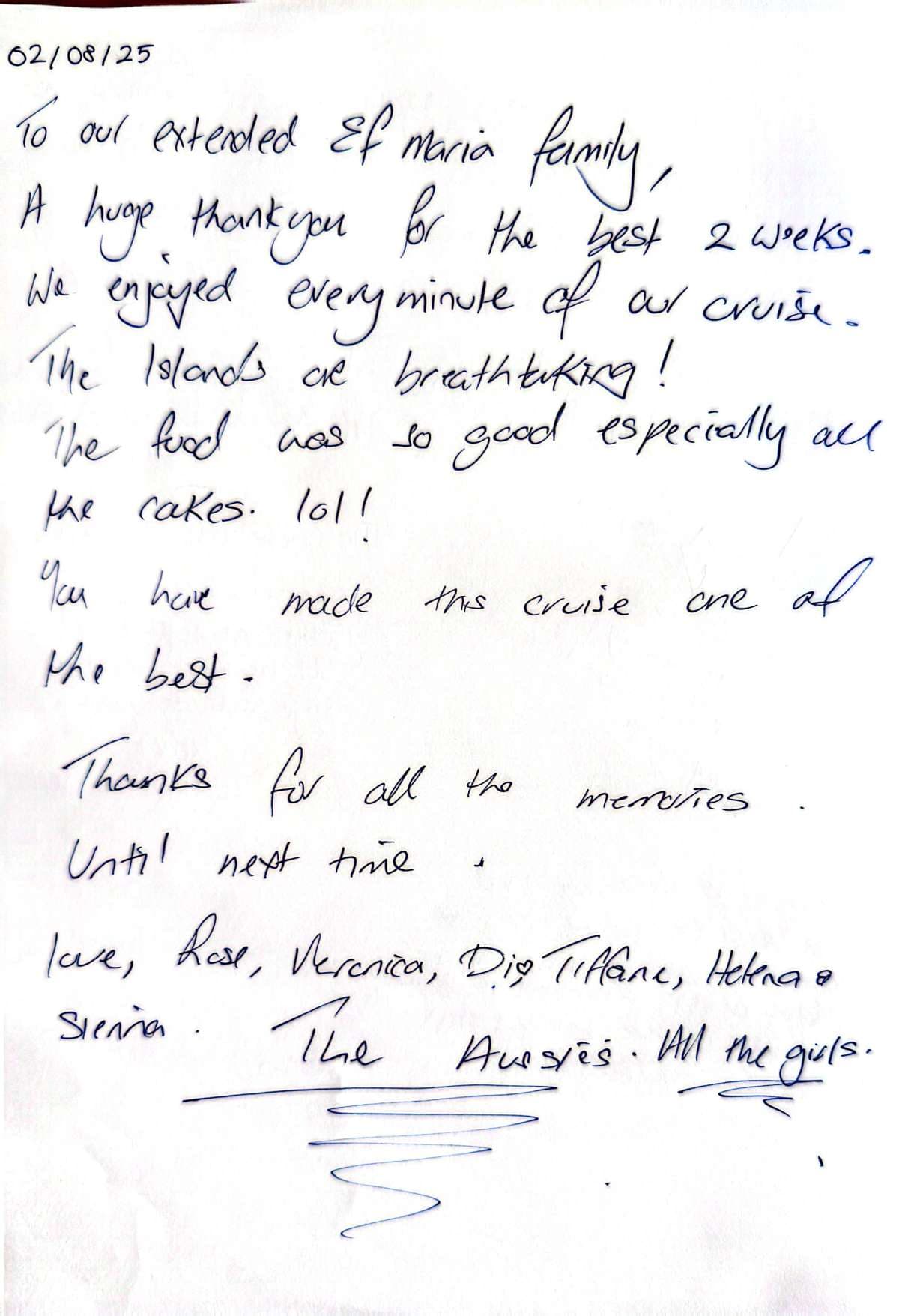 EFMARIA guest review