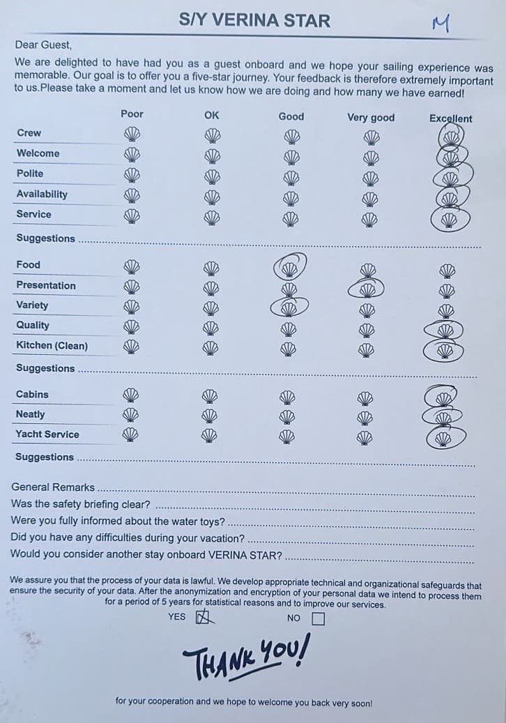 VERINA STAR guest review