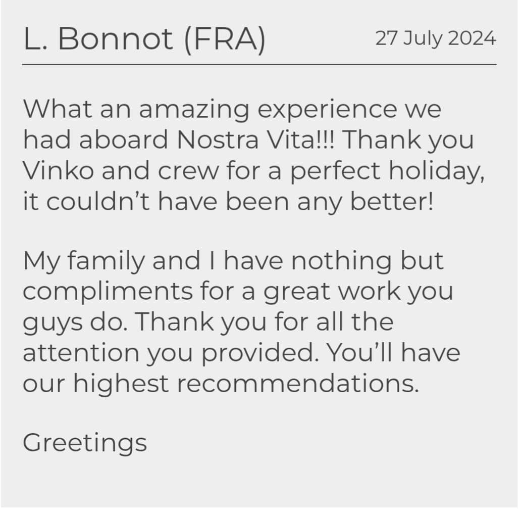 NOSTRA VITA guest review