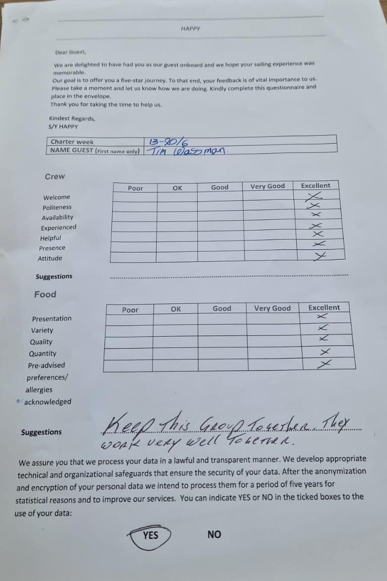 HAPPY guest review