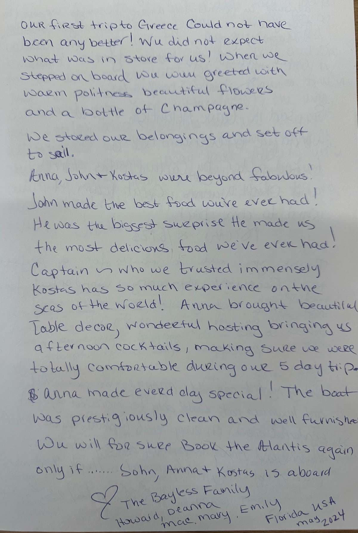 ATLANTIS guest review
