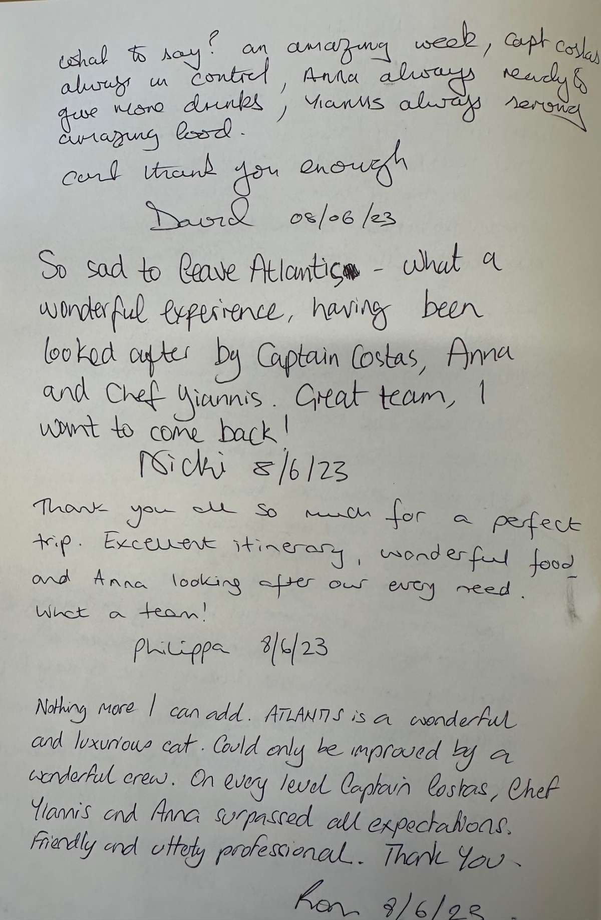 ATLANTIS guest review
