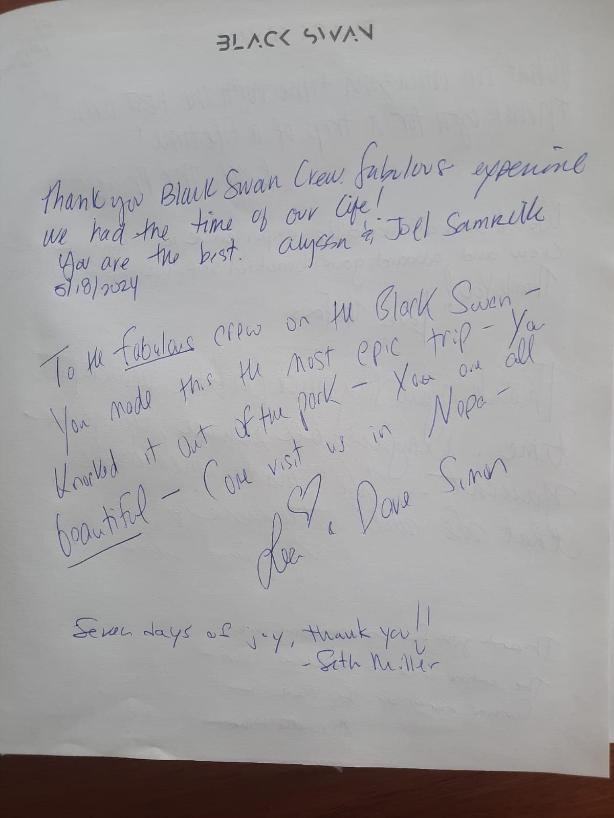 BLACK SWAN guest review