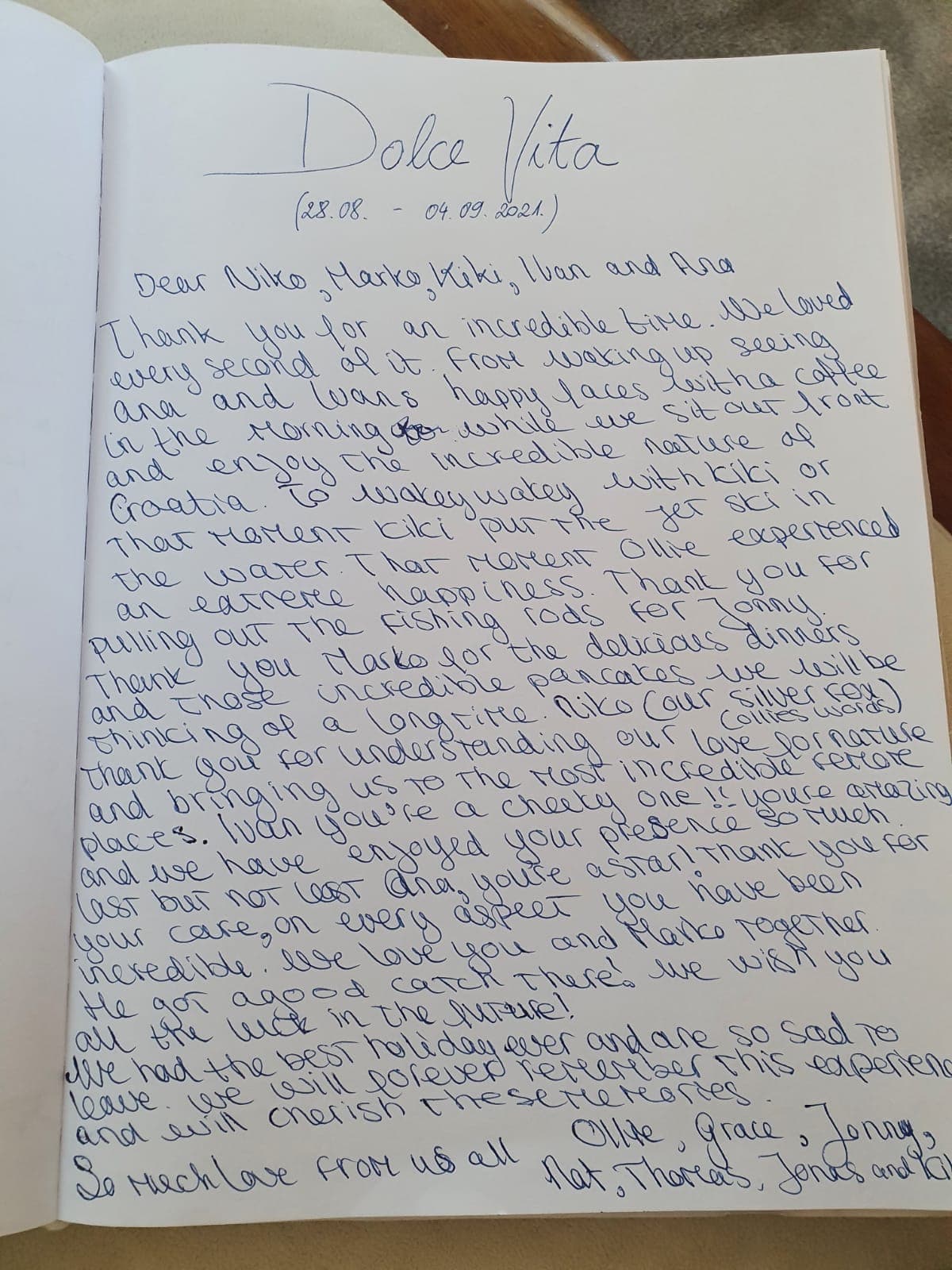 Dolce Vita guest review