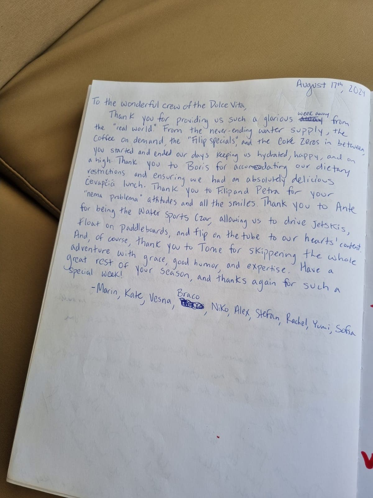 Dolce Vita guest review