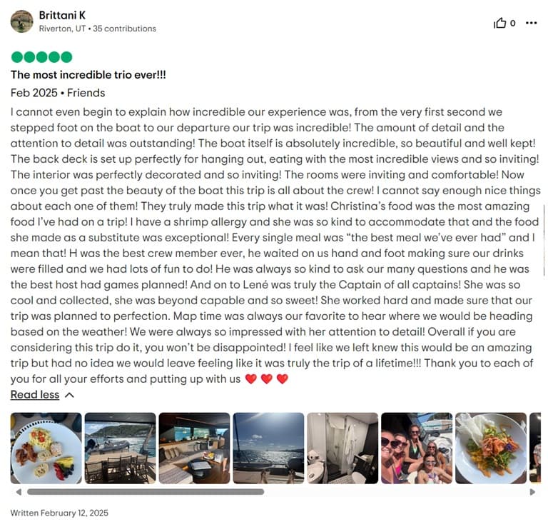 Moon Shadow guest review