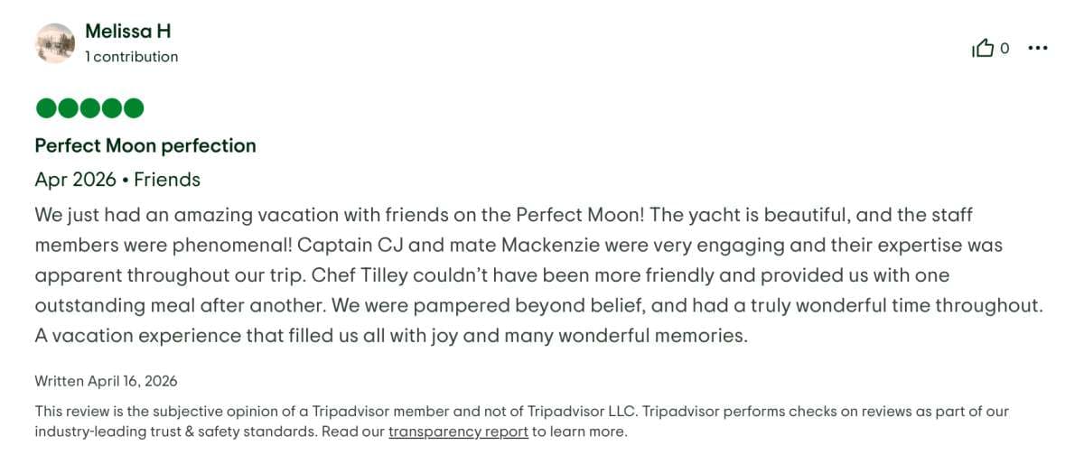 Perfect Moon guest review