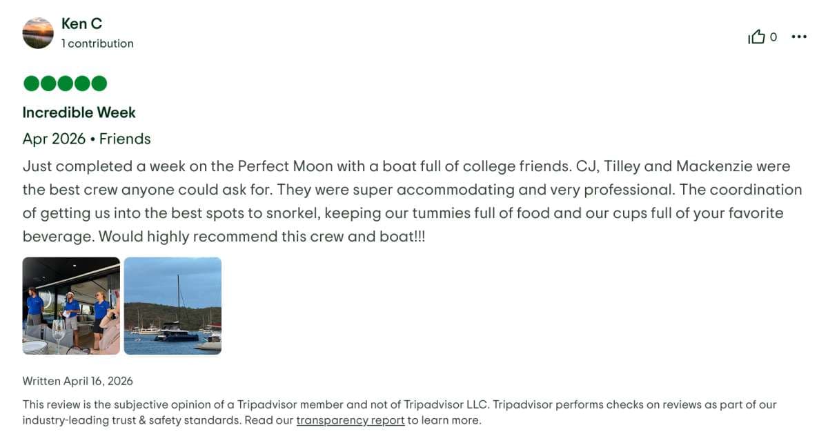 Perfect Moon guest review