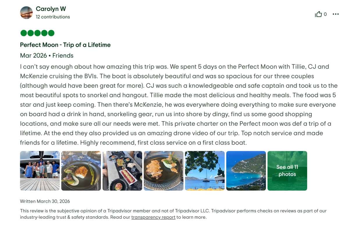 Perfect Moon guest review