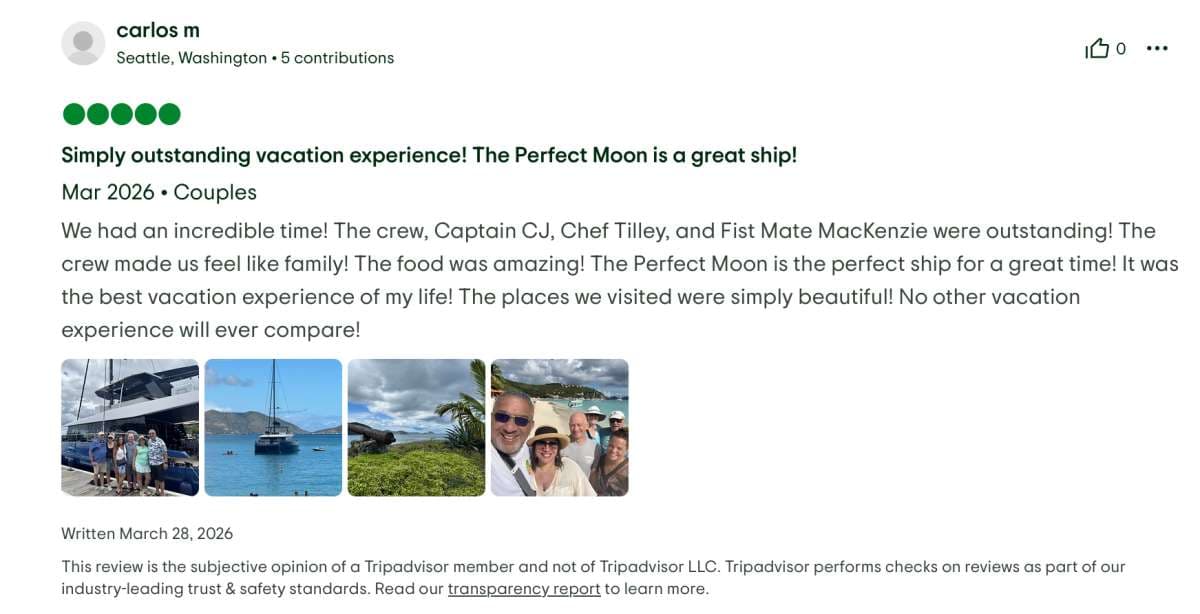 Perfect Moon guest review