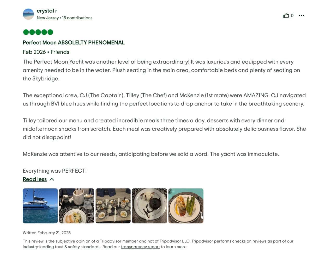 Perfect Moon guest review