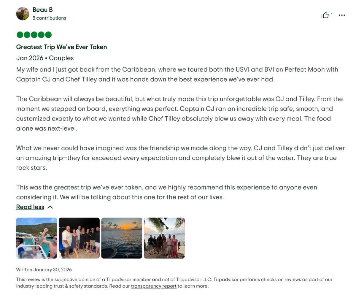 Perfect Moon guest review