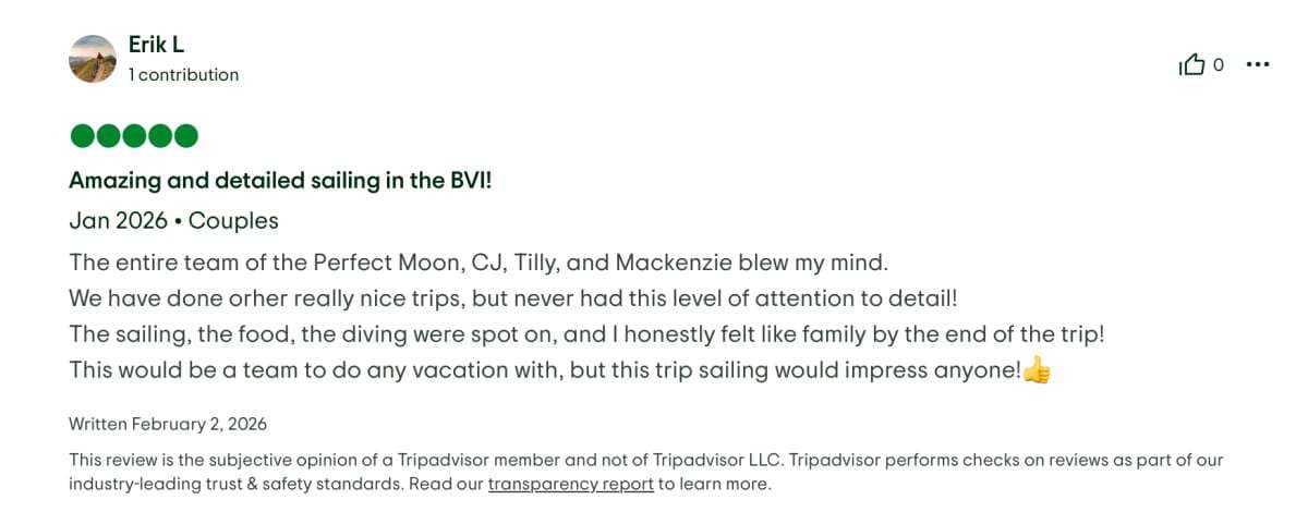 Perfect Moon guest review