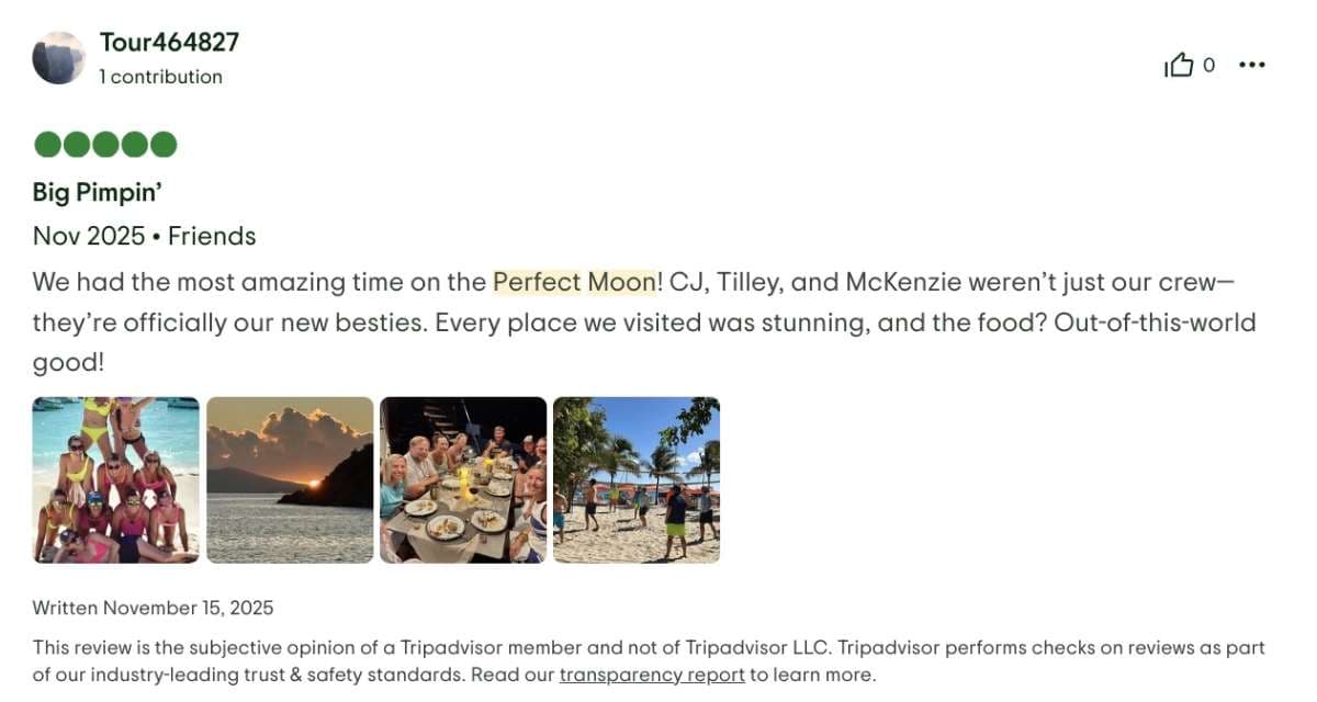 Perfect Moon guest review