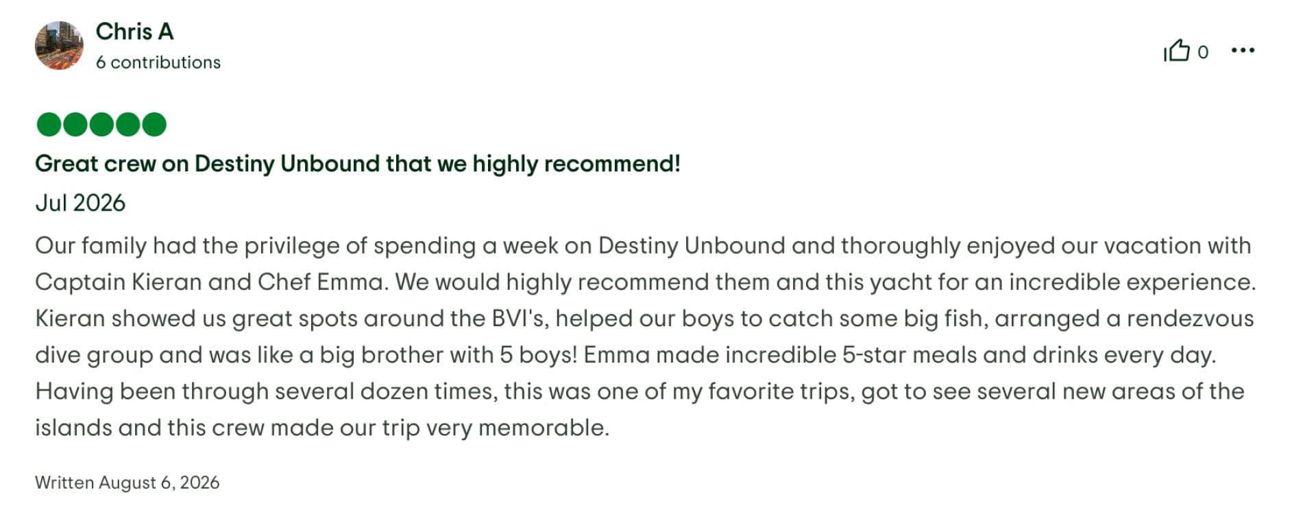 Destiny Unbound guest review