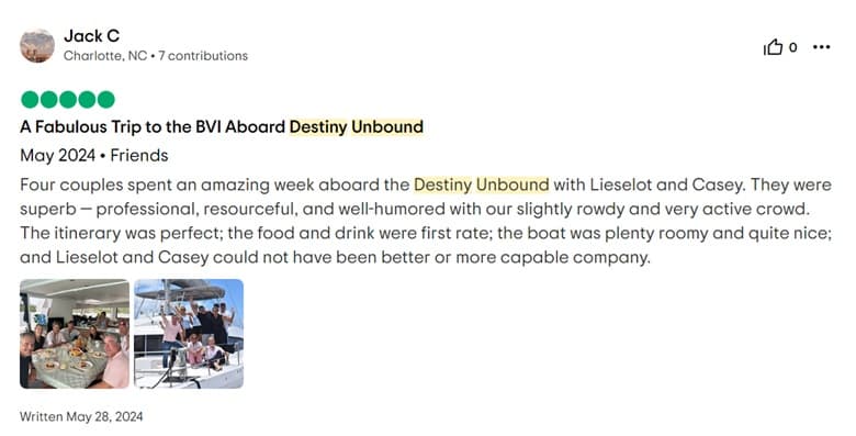 Destiny Unbound guest review