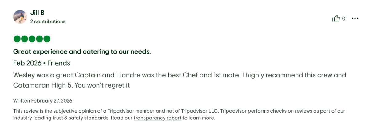 HIGH 5 guest review