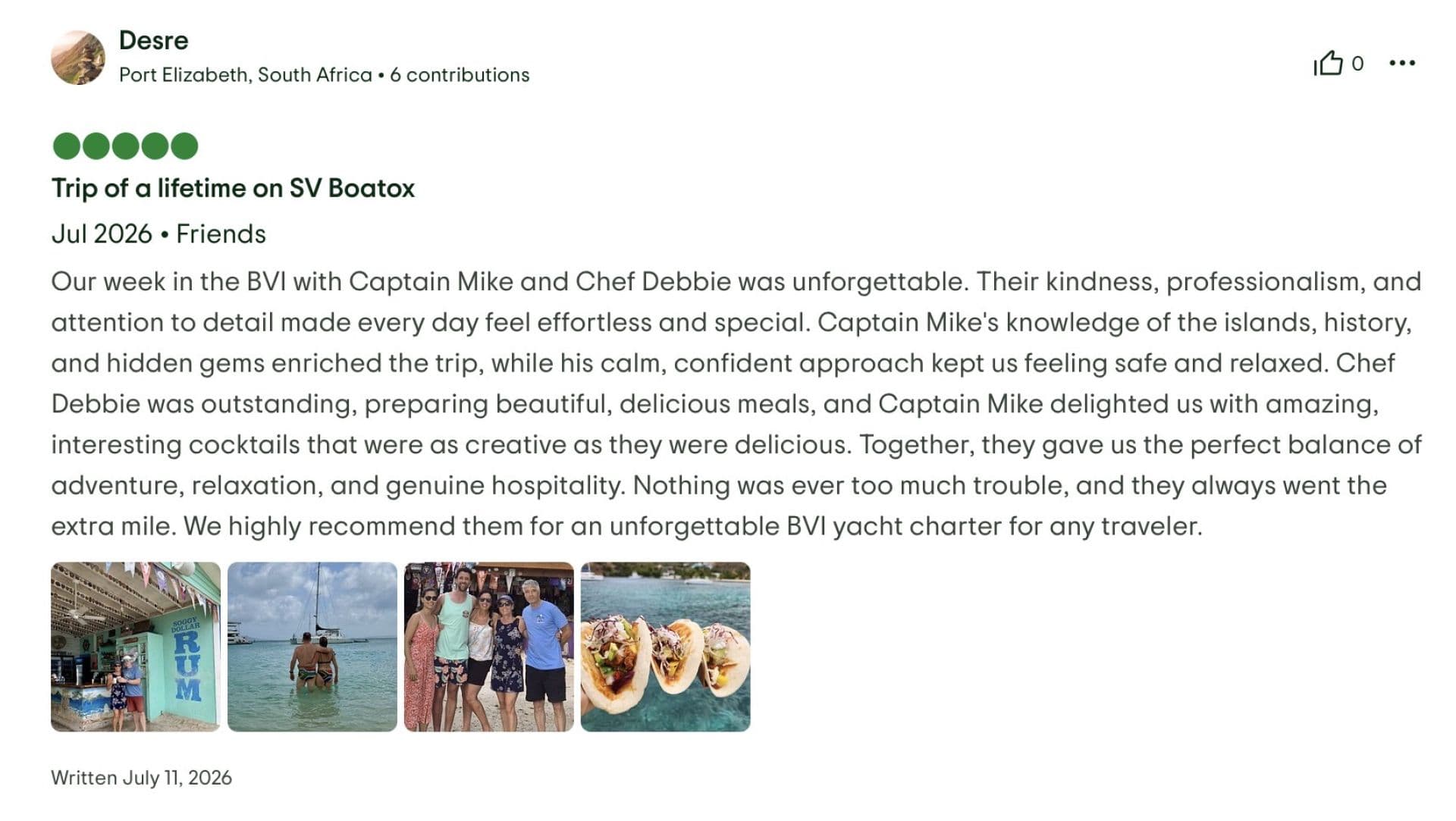 Boatox guest review
