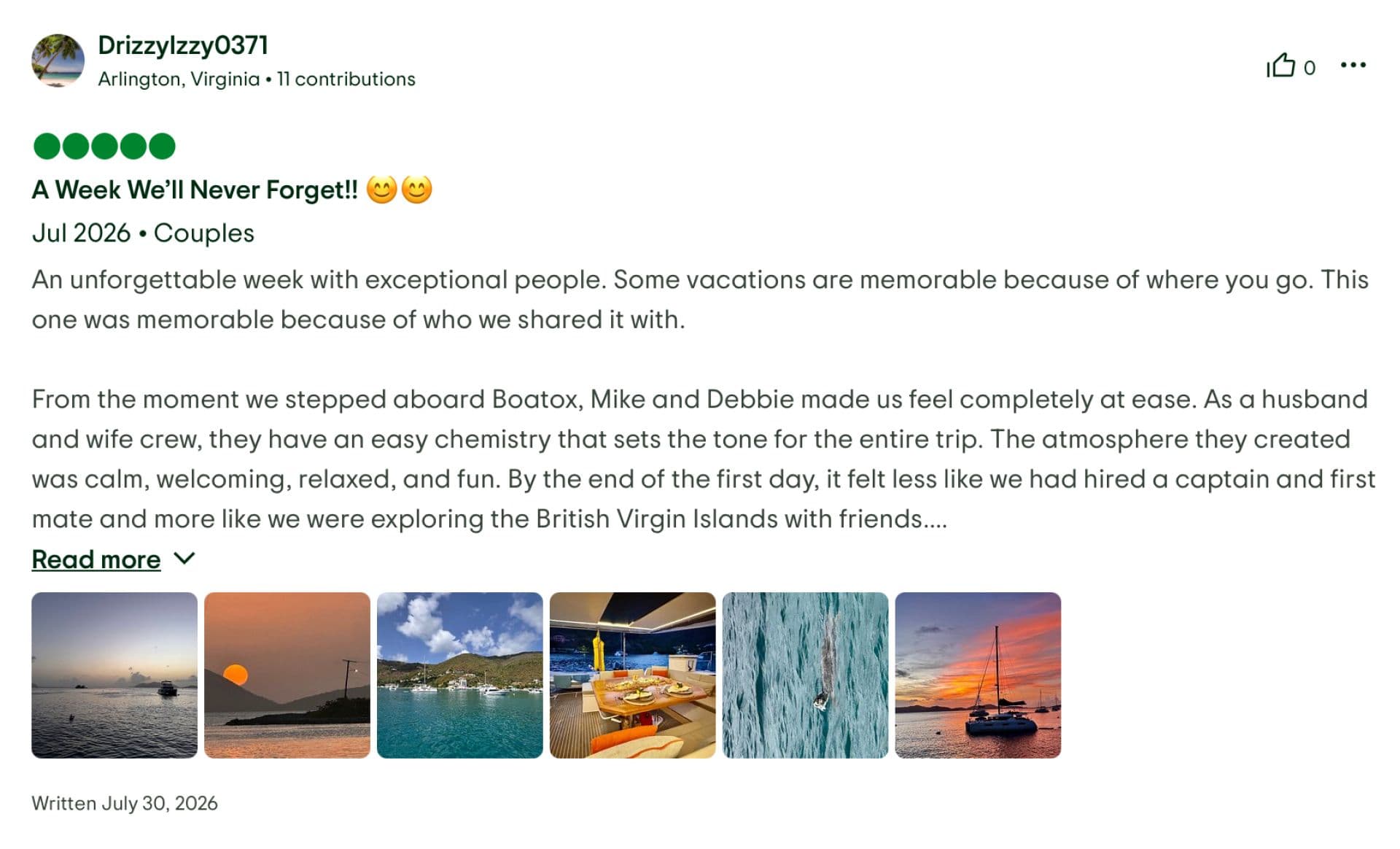 Boatox guest review