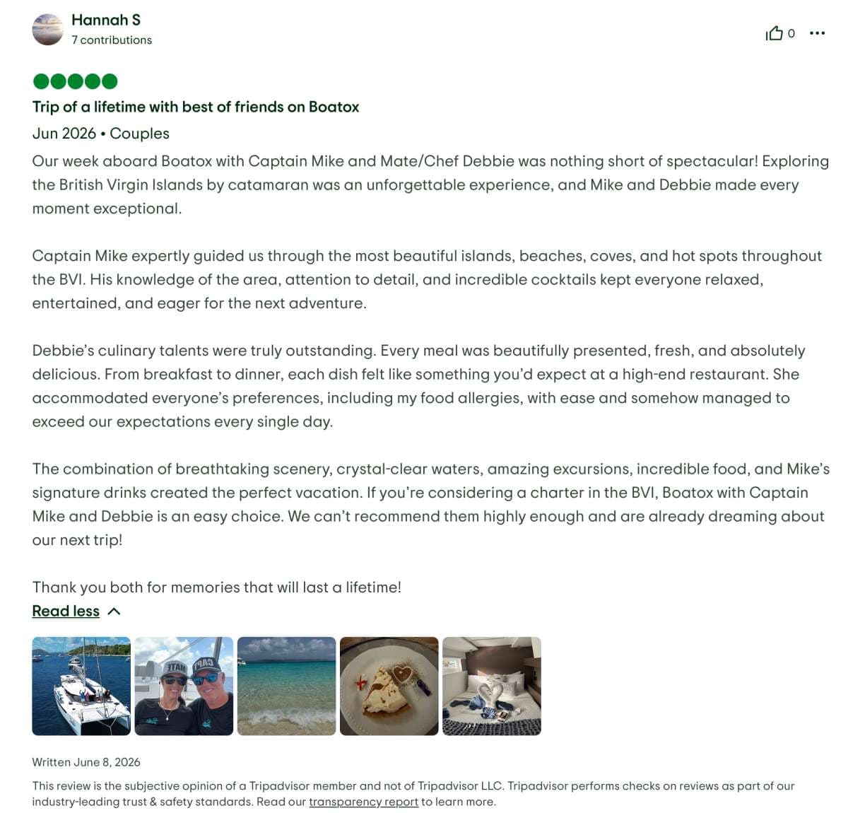 Boatox guest review
