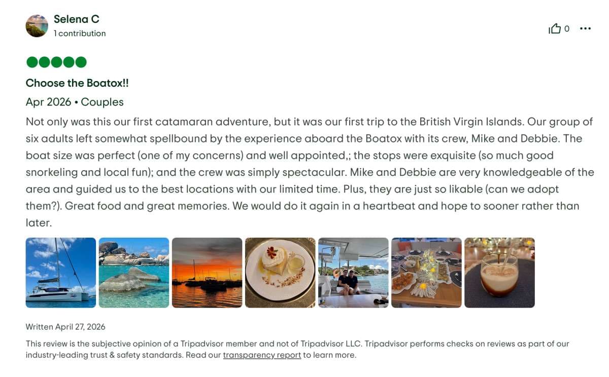 Boatox guest review